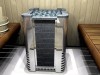 SAWO Электрическая печь ALTOSTRATUS ALTO-120N, облицовка - талькохлорид, вставки из нержавейки (3 коробки камней) - купить в Екатеринбурге с доставкой