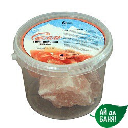 Соль галька 2 кг, ведро - купить в Екатеринбурге с доставкой